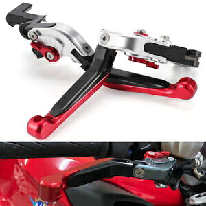 MV アグスタ F3 675/RC 800/RC 用調節可能な折りたたみ拡張可能ブレーキ クラッチ レバー Adjustable Folding Extendable Brake Clutch Levers For MV Agusta F3 675/RC 800/RC 【並行輸入品】