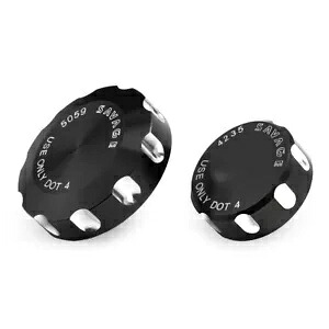 フロントリアブレーキリザーバーキャップカバーヤマハ MT09 トレーサー 9/GT YZF R7/R9 21-22 Front Rear Brake Reservoir Cap Cover For YAMAHA MT09 Tracer 9/GT YZF R7/R9 21-22 【並行輸入品】