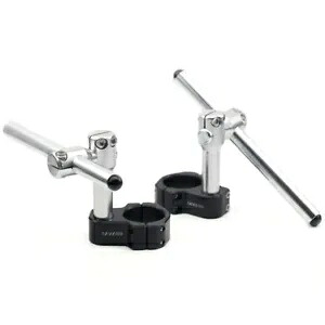 50mm オートバイ調整可能なシフトチューブフォーククリップオンハンドルバーパフォーマンススタント 50mm Motorcycle Adjustable Shift Tube Fork Clip-ons Handlebar Performance Stunt 【並行輸入品】