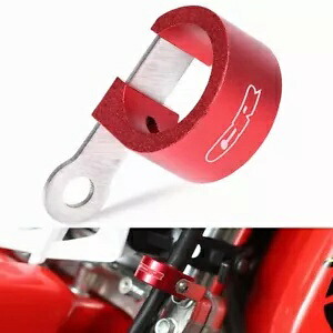 CR フロントブレーキホースボトムガイドホンダ CR80R CR85R CR125R CR250RCR 500R レッド CR Front Brake Hose Bottom Guide For HONDA CR80R CR85R CR125R CR250RCR 500R Red 【並行輸入品】