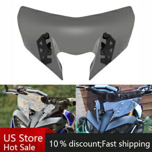 フロントガラスフロントガラスパレブリーズヤマハ MT-09 FZ-09 2017-2020 FZ09 MT09 2019 Windshield Windscreen Pare-brise For YAMAHA MT-09 FZ-09 2017-2020 FZ09 MT09 2019 【並行輸入品】