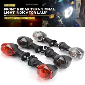 フロントリアウインカーライトスズキ DRZ 400/E/S/SM GSXR 600/750/1000 SV650N Front Rear Turn Signal Light For SUZUKI DRZ 400/E/S/SM GSXR 600/750/1000 SV650N 【並行輸入品】