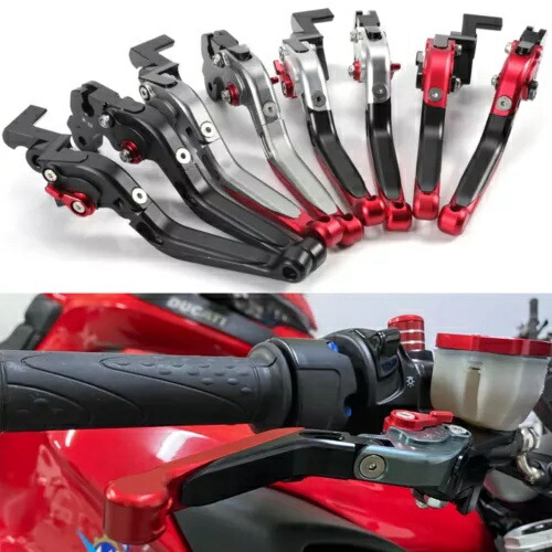 MV Agusta Brutale 675 800/RR ドラッグスター用折りたたみ拡張可能ブレーキクラッチレバー Folding Extendable Brake Clutch Levers For MV Agusta Brutale 675 800/RR Dragster 【並行輸入品】