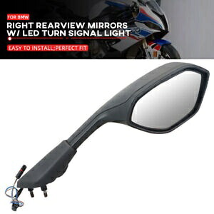 右バックミラー LED ターンシグナルライト付き BMW S1000RR K67 M1000RR K66 Right Rearview Mirrors w/ LED Turn Signal Light For BMW S1000RR K67 M1000RR K66 【並行輸入品】