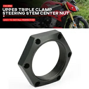 アッパートリプルクランプステアリングステムセンターナット BMW S1000R M1000R HP4 R nine T Upper Triple Clamp Steering Stem Center Nut For BMW S1000R M1000R HP4 R nine T 【並行輸入品】