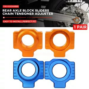 リアアクスルブロックチェーンアジャスターハスクバーナノルデン901スーパーモト/エンデューロ701用 Rear Axle Blocks Chain Adjuster For Husqvarna Norden 901 Supermoto/Enduro 701 【並行輸入品】
