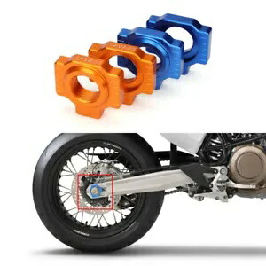 CNC チェーンアジャスタースイングアームスライダーハスクバーナ 701/FS450 スーパーモト 701 ヨーロッパ用 CNC Chain Adjuster Swingarm Slider For HUSQVARNA 701/FS450 Supermoto 701 Europe 【並行輸入品】