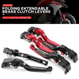 CNC 折りたたみ拡張可能ブレーキクラッチレバー DUCATI Mulitstrada 1200 V4 S/ラリー用 CNC Folding Extendable Brake Clutch Lever For DUCATI Mulitstrada 1200 V4 S/Rally 【並行輸入品】