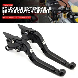 アプリリア Dorsoduro 750/1200 Tuono 1000 用折りたたみ拡張可能ブレーキ クラッチ レバー Folding Extendable Brake Clutch Levers For Aprilia Dorsoduro 750/1200 Tuono 1000 【並行輸入品】