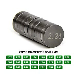 23 個 D\u003d8.9 ミリメートルバルブシムキット直径 250 350 450 500 SX-F XCF-W EXC-F XC-W 用 23 pcs D\u003d8.9mm Valve Shim Kit Diameter For 250 350 450 500 SX-F XCF-W EXC-F XC-W 【並行輸入品】