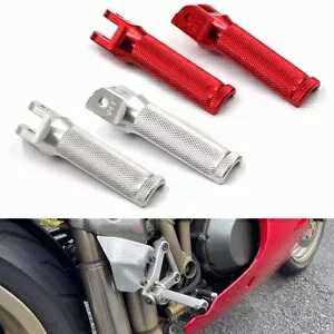 CNC フロントライダーフットペグフットレストは DUCATI Panigale 899/959/V2 1199/1299 S/R に適合 CNC Front Rider Foot Pegs Footrest Fits DUCATI Panigale 899/959/V2 1199/1299 S/R 【並行輸入品】