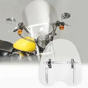 クリア透明フロントガラスフロントガラスハーレー FLTR FLTX スポーツスター XL に適合 Clear Transparent Windscreen Windshield Fit For Harley FLTR FLTX Sportster XL 【並行輸入品】