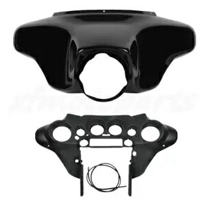 バットウィングインナー/アウターフェアリングハーレーツーリングストリートグライド1996-2013 11 12に適合 Batwing Inner/Outer Fairing Fit For Harley Touring Street Glide 1996-2013 11 12 【並行輸入品】