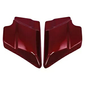 サイドカバーパネル ハーレーツーリングロードストリートグライド 09-23 レッドに適合 Side Cover Panels Fit For Harley Touring Road Street Glide 09-23 Red 【並行輸入品】