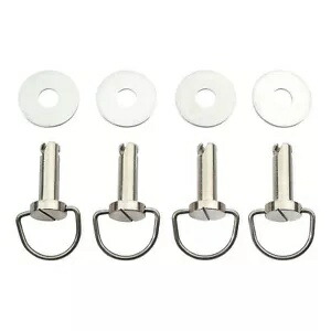 サドルバッグ取り付けピンボルトハーレーロードキンググライドストリートエレクトラグライド用 Saddlebags Mounting Pin Bolts For Harley Road King Glide Street Electra Glide 【並行輸入品】
