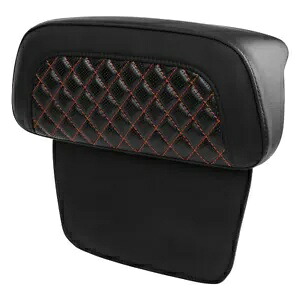 ブラック乗客背もたれパッドフィットハーレーツアーパック CVO ストリートグライド 14-23 20 Black Passenger Backrest Pad Fit For Harley Tour Pak CVO Street Glide 14-23 20 【並行輸入品】