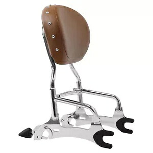 クローム シーシーバー バックレスト インディアン チーフ ダークホース 16-18 チーフ クラシックに適合 Chrome Sissy Bar Backrest Fit For Indian Chief Dark Horse 16-18 Chief Classic 【並行輸入品】