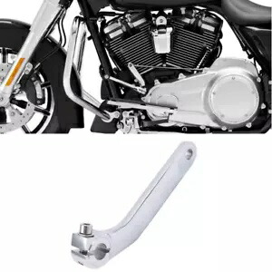 クロームシフトシフターアームロッドレバーハーレーストリートグライドロードグライド17-23に適合 Chrome Shift Shifter Arm Rod Lever Fit For Harley Street Glide Road Glide 17-23 【並行輸入品】