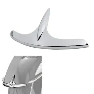 クロームフロントフェンダーチップトリム装飾装飾ホンダ GL1800 2001-2017 Chrome Front Fender Tip Trim Decor Decoration Fit For Honda GL1800 2001-2017 【並行輸入品】