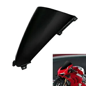 ブラックフロントガラスフロントガラスドゥカティパニガーレ V4 V4S V4R 2019-2023 2020 に適合 Black Windshield Windscreen Fit For Ducati Panigale V4 V4S V4R 2019-2023 2020 【並行輸入品】