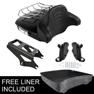 みじん切りトランクパッドマウントラックドッキングフィットハーレーツアーパックロードグライド09-13 11 Chopped Trunk Pad Mount Rack Docking Fit For Harley Tour Pak Road Glide 09-13 11 【並行輸入品】
