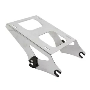 クロームマウント荷物ラック ハーレーツーリングツアーパックロードキンググライド14-23に適合 Chrome Mount Luggage Rack Fit For Harley Touring Tour Pak Road King Glide 14-23 【並行輸入品】