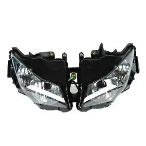 ブラックヘッドライトヘッドランプアセンブリホンダ CBR1000RR CBR 1000RR 12-16 15 に適合 Black Headlight HeadLamp Assembly Fit For Honda CBR1000RR CBR 1000RR 12-16 15 【並行輸入品】