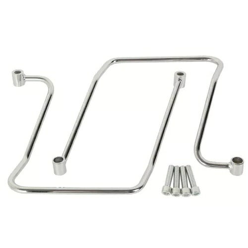サドルバッグサポートガードブラケットハーレーダイナファットボブワイドグライド 06-17 に適合 Saddlebag Supports Guard Brackets Fit For Harley Dyna Fat Bob Wide Glide 06-17 【並行輸入品】