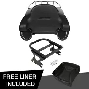 キングパック トランクパッドスピーカー & マウントラック ハーレーエレクトラグライド 97-08 05用 King Pack Trunk Pad Speakers & Mount Rack Fit For Harley Electra Glide 97-08 05 【並行輸入品】
