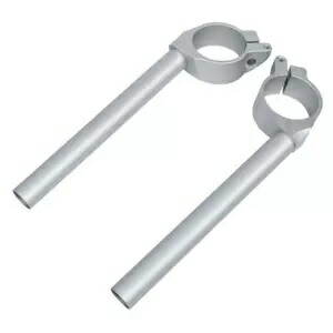 シルバークリップオンクリップオンハンドルバーヤマハ YZF R6 YZFR6 YZF-R6 2006-2016 Silver Clip on Clipons Handle Bars Fit For Yamaha YZF R6 YZFR6 YZF-R6 2006-2016 【並行輸入品】