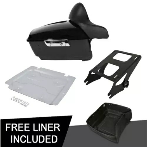キングパック トランクパッドマウントラック プレート付き ハーレーストリートロードグライド 14-23 17用 King Pack Trunk Pad Mount Rack W/Plate Fit For Harley Street Road Glide 14-23 17 【並行輸入品】 75,020円