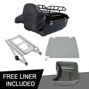 King トランクパッド 荷物マウントプレート ハーレーツーリング CVO ロードグライド 14-23 に適合 King Trunk Pad Luggage Mount Plate Fit For Harley Touring CVO Road Glide 14-23 【並行輸入品】