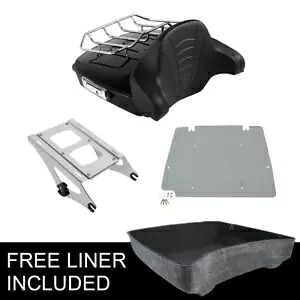 チョップドパック トランクパッドマウントプレート ハーレーツーリングロードグライド 2014-2023 に適合 Chopped Pack Trunk Pad Mount Plate Fit For Harley Touring Road Glide 2014-2023 【並行輸入品】