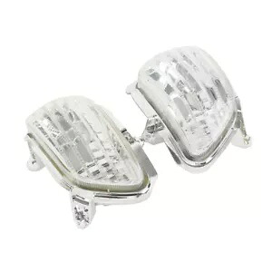 クリアフロント左右ターンシグナルレンズホンダ GL1800 2001-2017 2016 2017 Clear Front Left Right Turn Signal Lens Fit For Honda GL1800 2001-2017 2016 2017 【並行輸入品】