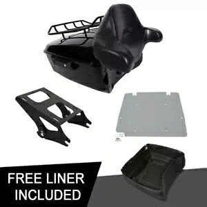 キングパック トランクベースプレートマウントラック ハーレーツーリングエレクトラグライド 14-23用 King Pack Trunk Base Plate Mount Rack Fit For Harley Touring Electra Glide 14-23 【並行輸入品】