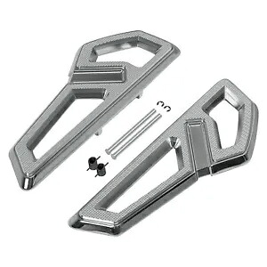 クロームドライバーフットボードフロアボードハーレーソフテイルファットボーイスリム18-23 20に適合 Chrome Driver Footboard Floorboard Fit For Harley Softail Fat Boy Slim 18-23 20 【並行輸入品】
