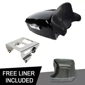 キング トランク パッド ソロ マウント ハーレー ツアー パック ロード キング エレクトラグライド 14-23 に適合 King Trunk Pad Solo Mount Fit For Harley Tour Pak Road King Electra Glide 14-23 【並行輸入品】