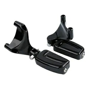 ブラックフットペグマウントフットレストハーレースポーツスターXL 883 X L1200 2004-2013に適合 Black Footpegs Mount Footrest Fit For Harley Sportster XL 883 X L1200 2004-2013 【並行輸入品】