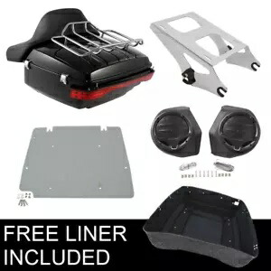 キングパック トランクパッドラック スピーカーライト ハーレーロードグライドキング 14-23 17用 King Pack Trunk Pad Rack Speaker Light Fit For Harley Road Glide King 14-23 17 【並行輸入品】 107,690円
