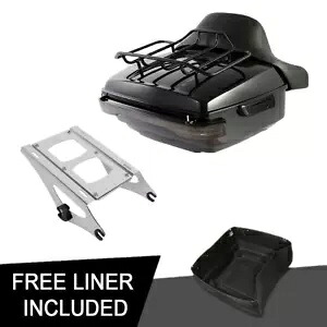 キングパック トランク バックレスト マウント ブレーキ ライト ハーレー ロードキング グライド 14-23 に適合 King Pack Trunk Backrest Mount Brake Light Fit For Harley Road King Glide 14-23 【並行輸入品】