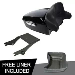 キングパック トランク ツーアップ ラック パッド ハーレー ツアーパック ツーリング ロードキング 97-08 に適合 King Pack Trunk Two-up Rack Pad Fit For Harley Tour Pak Touring Road King 97-08 【並行輸入品】