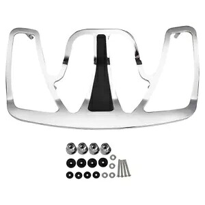 クロームアルミトランク荷物ラックホンダゴールドウィング GL1800 1800 01-17 16 に適合 Chrome Aluminum Trunk Luggage Rack Fit For Honda Goldwing GL1800 1800 01-17 16 【並行輸入品】