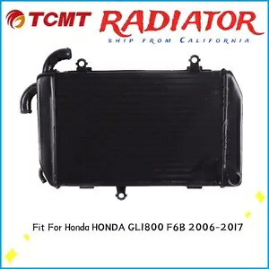 ラジエータークーラーエンジン冷却ホンダゴールドウィング F6B GL1800B 13-17 GL1800C Radiator Cooler Engine Cooling Fit For Honda Gold Wing F6B GL1800B 13-17 GL1800C 【並行輸入品】