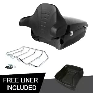 キングトランク 荷物ラック バックレスト ハーレーツアーパック ロードグライド 2014-2023 18用 King Trunk Luggage Rack Backrest Fit For Harley Tour Pak Road Glide 2014-2023 18 【並行輸入品】
