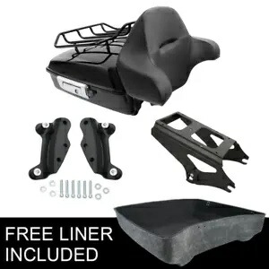みじん切りパック トランク パッド ラック ドッキング フィット ハーレー エレクトラ ロード グライド 2009-2013 Chopped Pack Trunk Pad Rack Docking Fit For Harley Electra Road Glide 2009-2013 【並行輸入品】