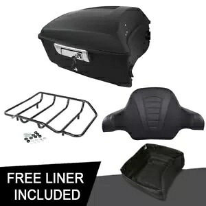 マットキングパック トランクパッド 荷物ラック ハーレーロードキンググライド 14-23 20用 Matte King Pack Trunk Pad Luggage Rack Fit For Harley Road King Glide 14-23 20 【並行輸入品】