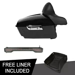 キングパック トランクパッド テールライト付き ハーレーエレクトラグライド 2014-2023 2020用 King Pack Trunk Pad W/ Tail Light Fit For Harley Electra Glide 2014-2023 2020 【並行輸入品】