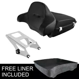 みじん切りパック トランク 荷物ラック ハーレー ツアー パック エレクトラ ロード グライド 14-23 に適合 Chopped Pack Trunk Luggage Rack Fit For Harley Tour Pak Electra Road Glide 14-23 【並行輸入品】