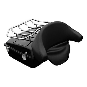 チョップトランク荷物ラック パッド付き ハーレーツアーパック ストリートグライド 97-13用 Chopped Trunk Luggage Rack W/ Pad Fit For Harley Tour-Pak Street Glide 97-13 【並行輸入品】