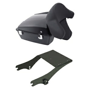 チョップドパック トランク バックレスト マウント ハーレー ツアーパック ストリート グライド 1997-2008 に適合 Chopped Pack Trunk Backrest Mount Fit For Harley Tour-Pak Street Glide 1997-2008 【並行輸入品】